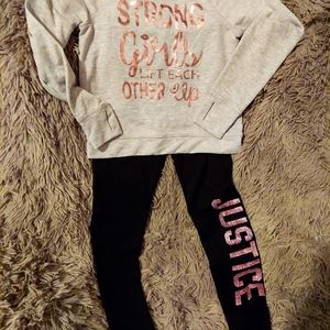JISTICE Girls Pants and Top